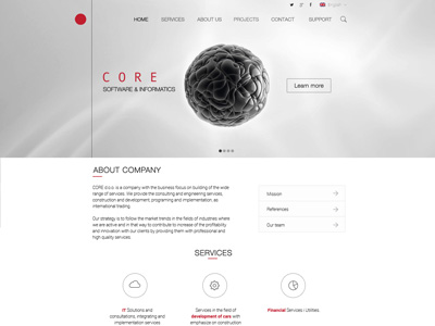 Core web